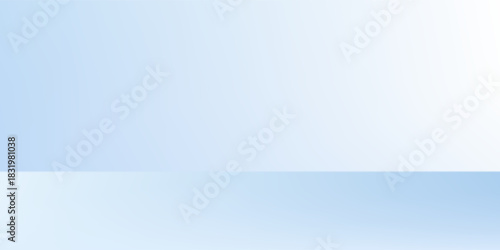 Modern blue studio room. Limbo light background. Abstract 3d backdrop for product presentation abstract modern