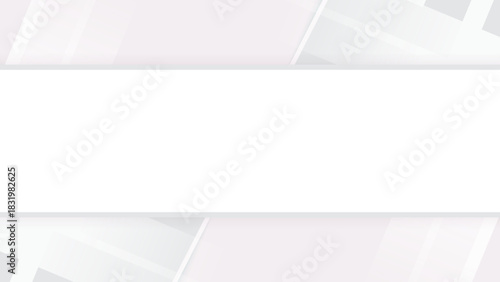 Abstract white and grey check pattern background with center copy space.
