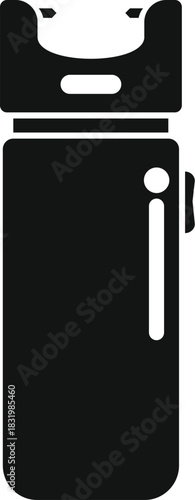 Stun gun icon representing self defense and personal protection against threat