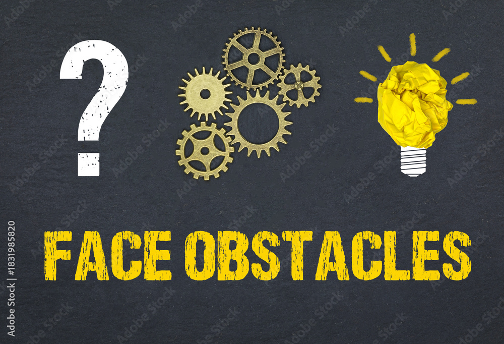 Obraz premium Face Obstacles 