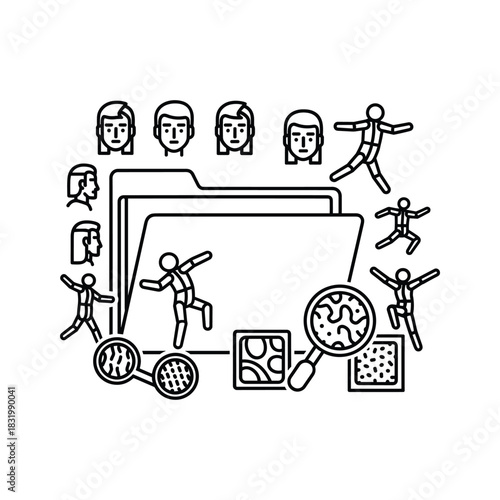 Human Data Analysis, Profiling, and Behavioral Insights from Managed Information