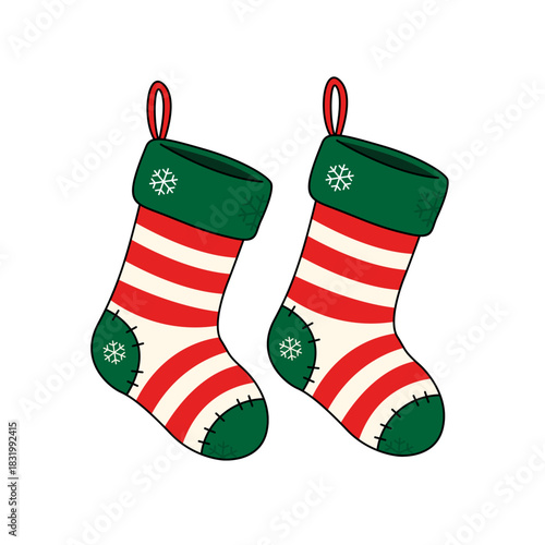 Socks Chrismas theme culture var 1