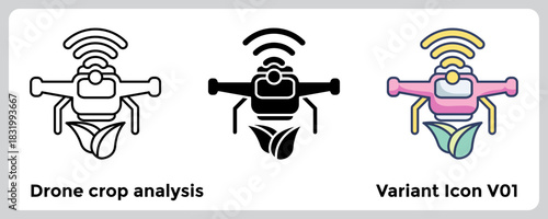 Drone crop analysis