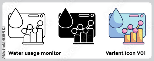 Water usage monitor