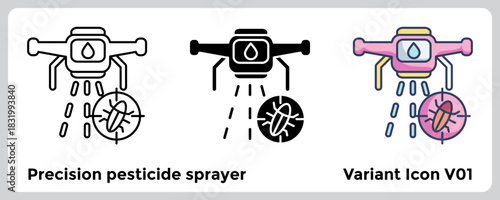 Precision pesticide sprayer