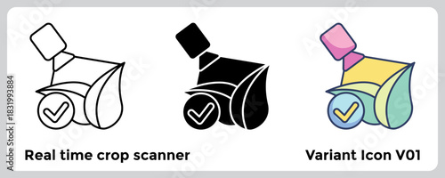 Real time crop scanner