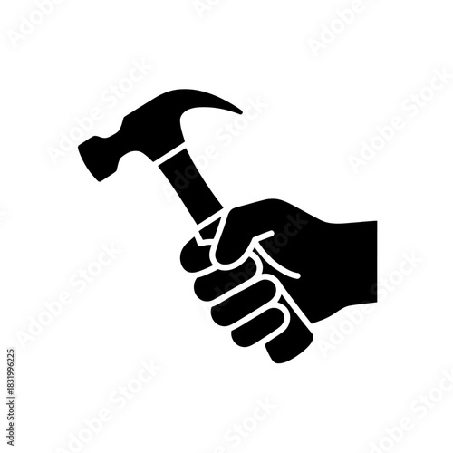 Abstract black and white image of a dog in the dark