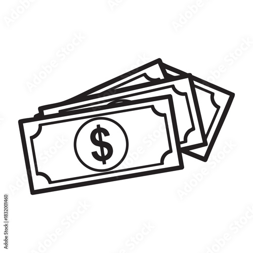 Vector illustration of Dollar's
