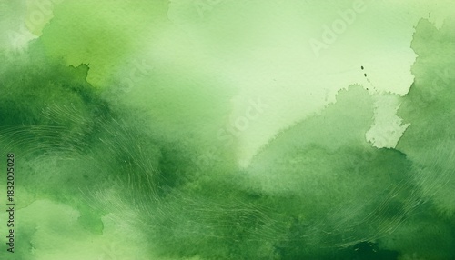 abstract moss green watercolor background