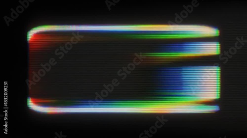 Analog Frame Distortion Overlay