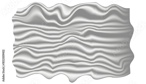 3D Wavy Fabric Texture Background