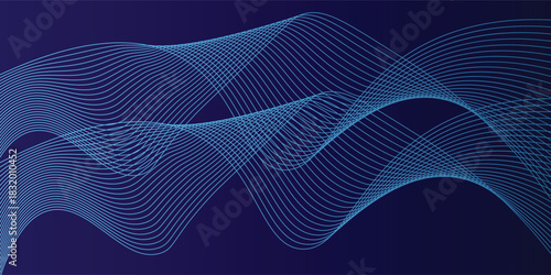 Abstract blue white dot pattern gradient texture technology background.vector future tegnology.