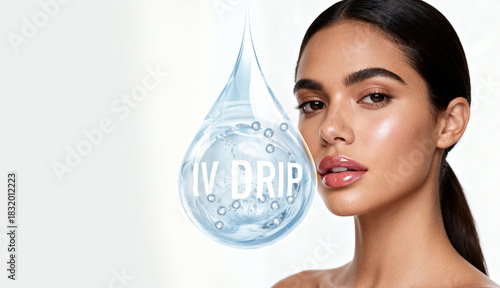 cosmetics face treatment concept