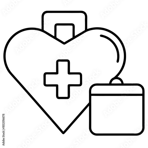 first aid kit icon