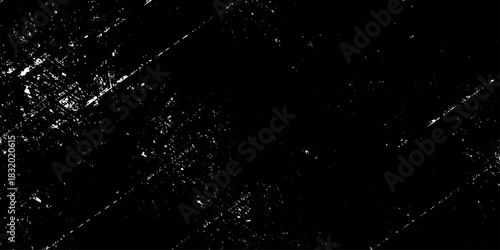Black, white dust overlay distress grungy grain, noise effect paint wall. small particles of debris and dust. crack and scratch dust paint concrete wall. subtle halftone grunge urban texture vector.