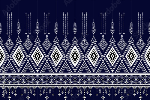 seamless pattern with floral ornament