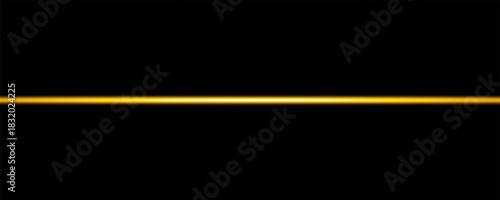 3d Rendering. Abstract gold and black light pattern with the gradient. Background black dark modern. Luxurious bright gold lines with metallic effect