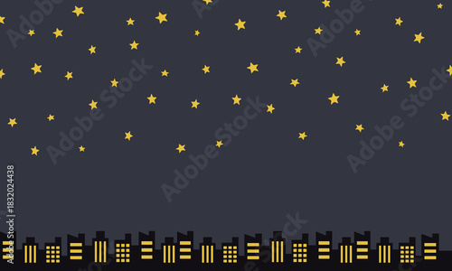 シティライト／ナイトシティ風景