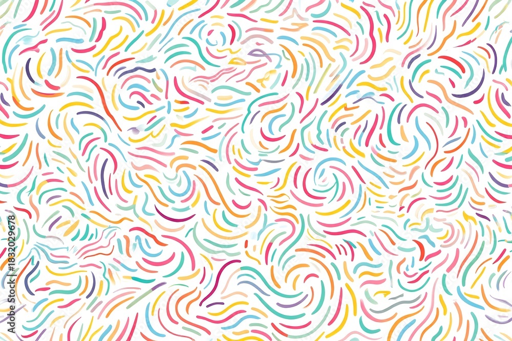 Fototapeta premium Abstract Colorful Brushstrokes Texture Background
