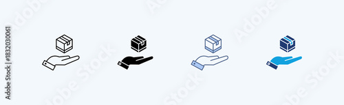 Product Offering Multiple Icon Illustration Vector