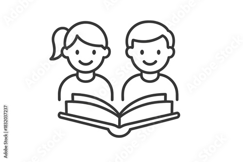 Children enjoying a story together while sitting on a cozy couch during a sunny afternoon