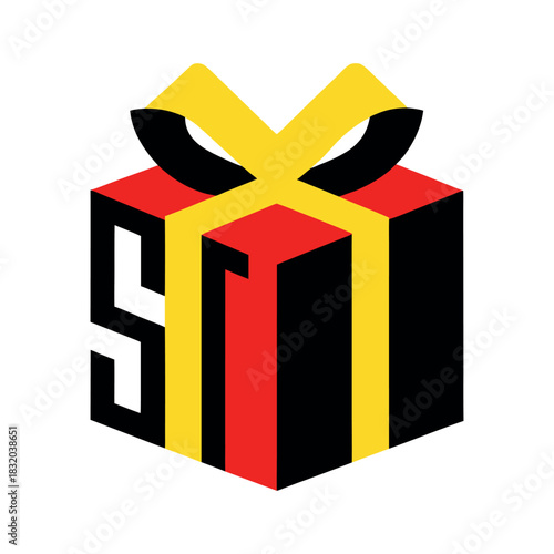 Piggy bank with stock arrow pink piggy bank, green arrow, black details, white background