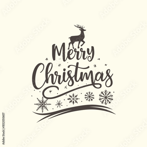 Christmas Miracle Typography