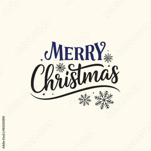 Christmas Eve Typography Style