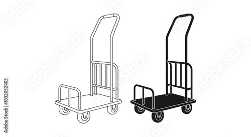 Find industrial platform trucks and hand trucks for sale online