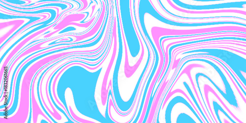 Multicolor digital background. Fluid art painting. Mixed blue, pink, yellow and green paint. transcending boundaries with artistic expression liquid glossy marble background with colorful patterns .
