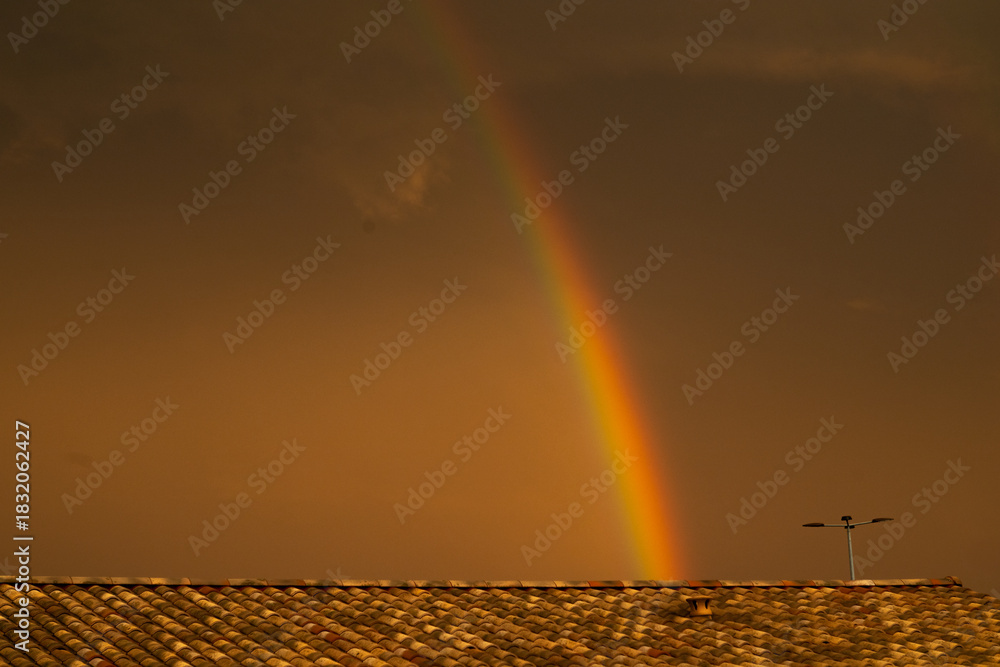 Fototapeta premium Arc en ciel