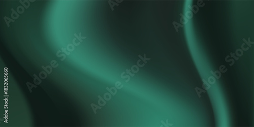 Abstract background Soft green light on dark background.vector eps10Print