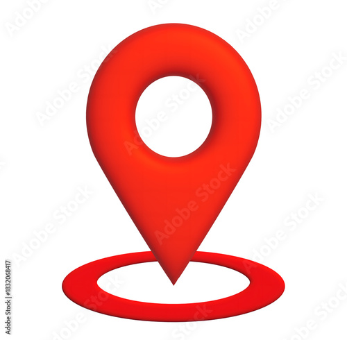 Free Download 3D Location Pin Icon on Transparent Background. Perfect for Maps, Navigation, GPS Apps, Travel Guides, Delivery Services, Infographics and Modern UI Design. - GFXLoad