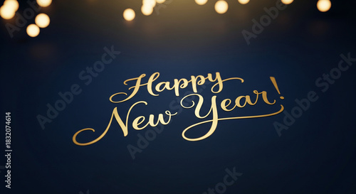 Happy new year festive greeting