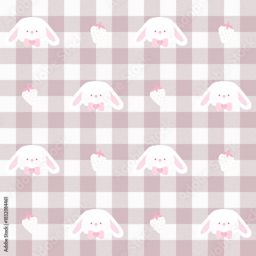 A cute pastel coquette seamless pattern featuring soft ribbons, bows, hearts, and delicate decorative elements. Perfect for gift wrapping, scrapbook paper, stationery design, textile prints, and girly