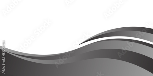 Dark grey abstract wide horizontal banner with hexagon carbon fiber grid and orange luminous lines. Technology vector background with orange neon lines. eps 10