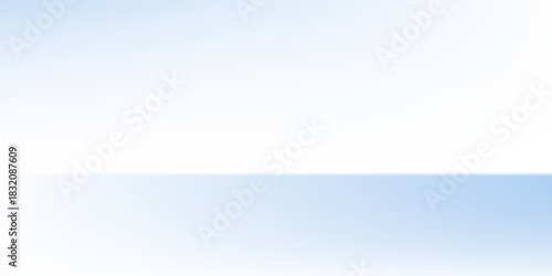 Blue art studio room. Limbo light background. Abstract 3d backdrop for product presentation. Minimal wall scene. Showcase, promotion display