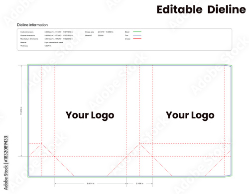 dieline template,box packaging die cut template, box design paper bag printable product packaging layout,cardboard box dieline
