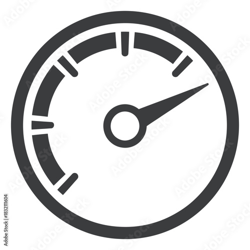 Speedometer Gauge Meter Indicator Speed Dial Performance Fast Velocity Measure