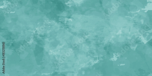 Abstract Elegant dark green background with mottled vintage texture in old fancy background design, texture of colored parchment paper.	