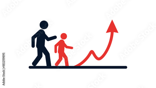 Mentoring growth leadership development success coaching progress teamwork guidance achievement strategy plan target