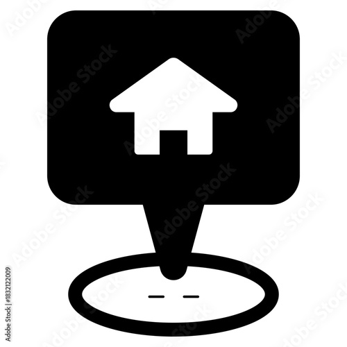 home address location icon