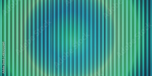 Abstract Vibrant circular gradient pattern with ribbed fractal glass texture effect blending teal deep blue colors.