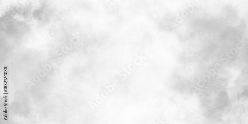Abstract background with white paper texture and white and gray watercolor painting background. Fog and smoky effect. Abstract black and white grunge texture, vintage white painted marble with stains.