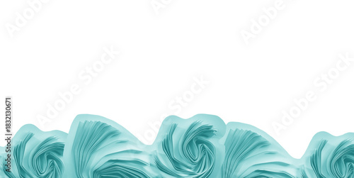 Abstract artistic background. Paper cut abstraction. Modern abstract pattern, swirl, tangle, network, wave, vibration concepts. Pastel colors. Image manipulation
