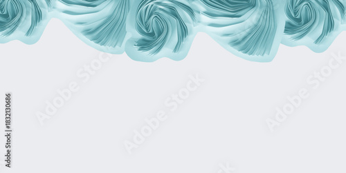 Abstract artistic background. Paper cut abstraction. Modern abstract pattern, swirl, tangle, network, wave, vibration concepts. Pastel colors. Image manipulation