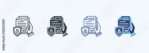 Confidential Multiple Style Icon Collection