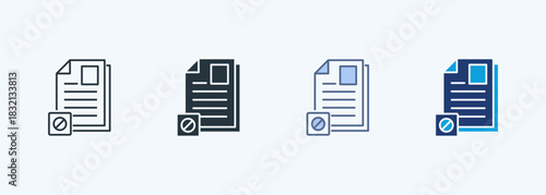 Hidden File Multiple Style Icon Collection