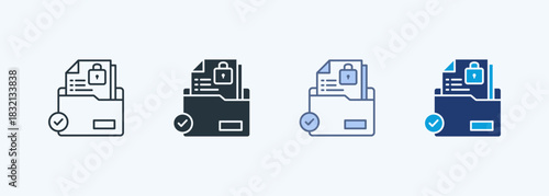 Secret File Multiple Style Icon Collection