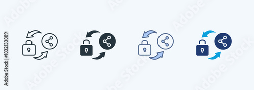Secure Sharing Multiple Style Icon Collection